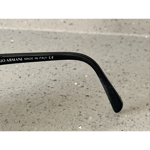 GIORGIO ARMANI SUNGLASSES EYEGLASSES FRAMES ONLY oval black 2536 020 62-17-120 main image 11